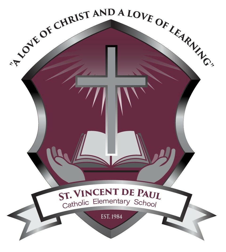 St. Vincent de Paul Catholic logo