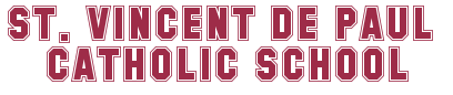 St. Vincent de Paul Catholic School Banner